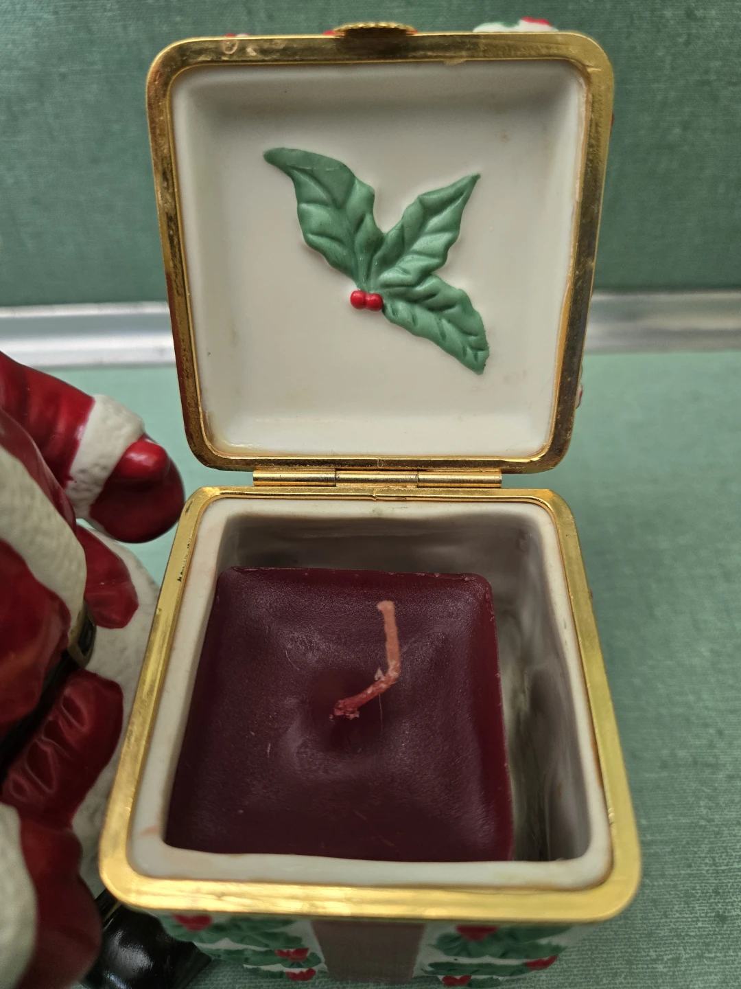 Jolly Santa Votive Holder - photo 4