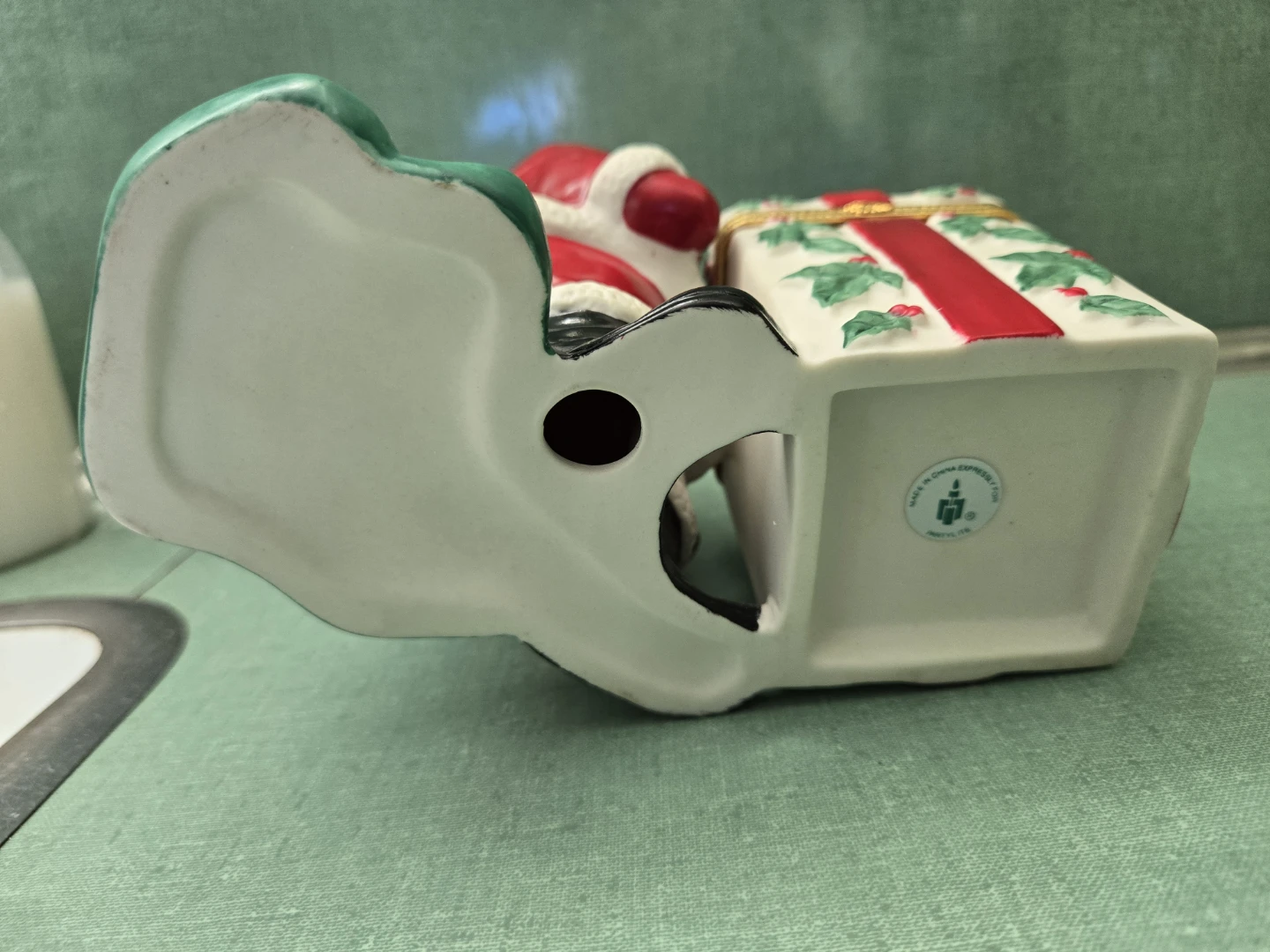 Jolly Santa Votive Holder - photo 5