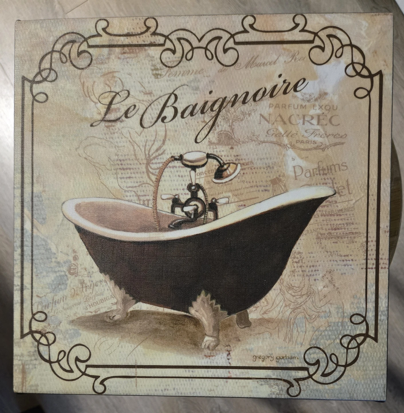 Canvas Wall Art Bathroom Decor Bathtub & Sink Prints - photo 4