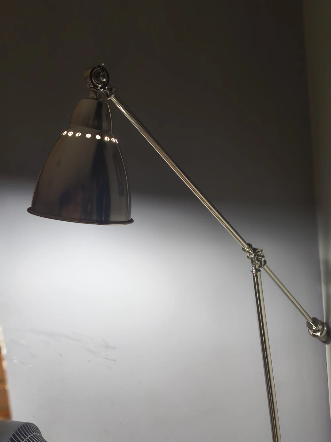 Adjustable Floor Lamp - Silver - photo 2