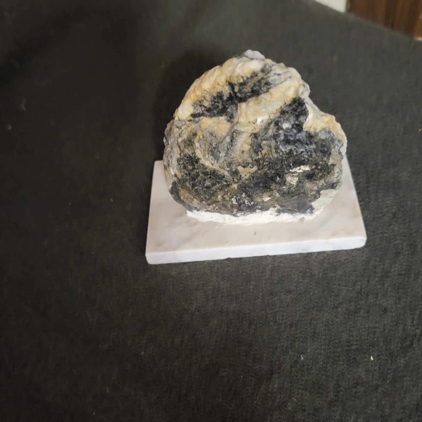 Decorative Rock on Marble Stand - photo 2