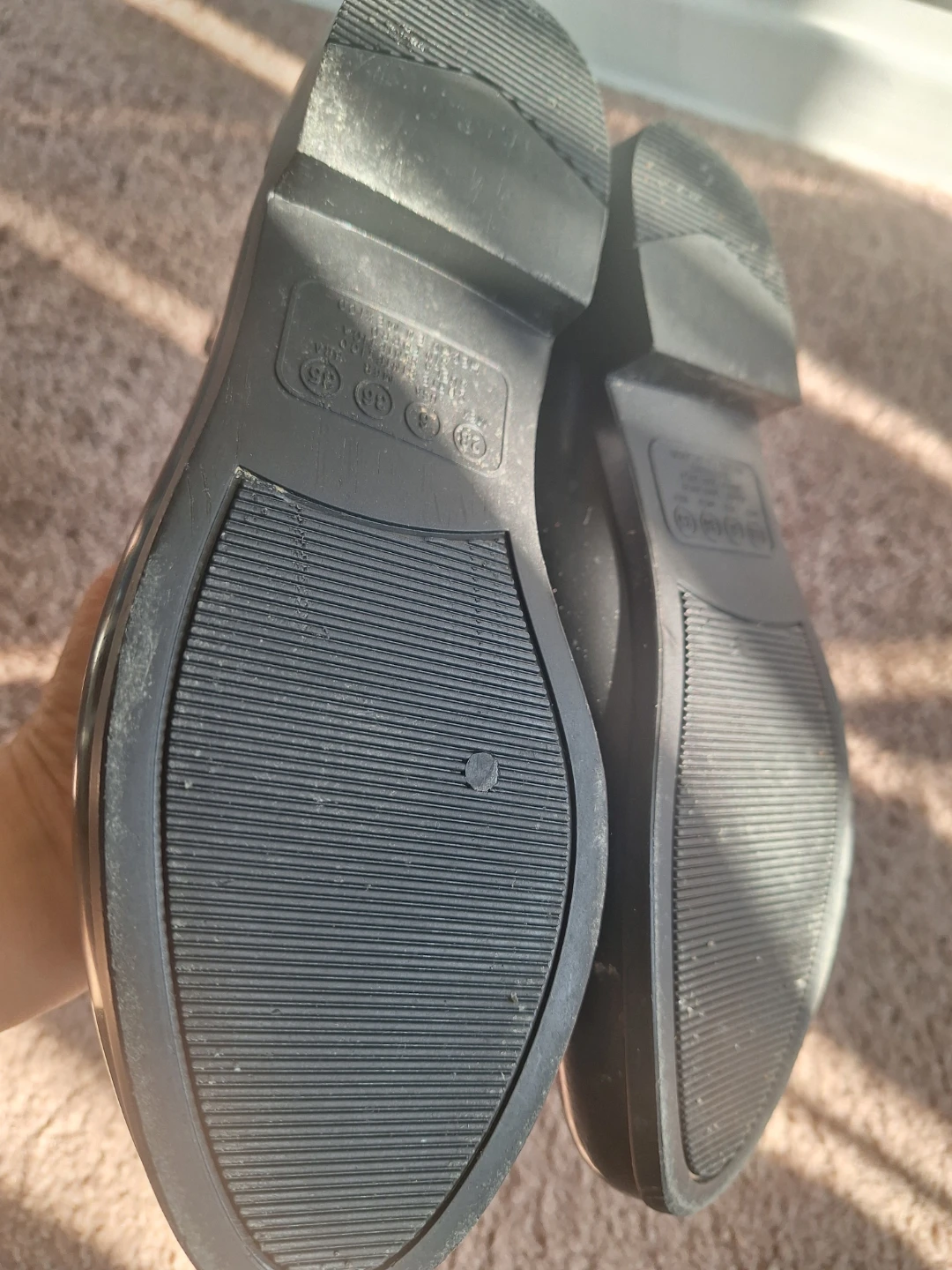 Black Short Rain Boots - Size 6 - photo 2