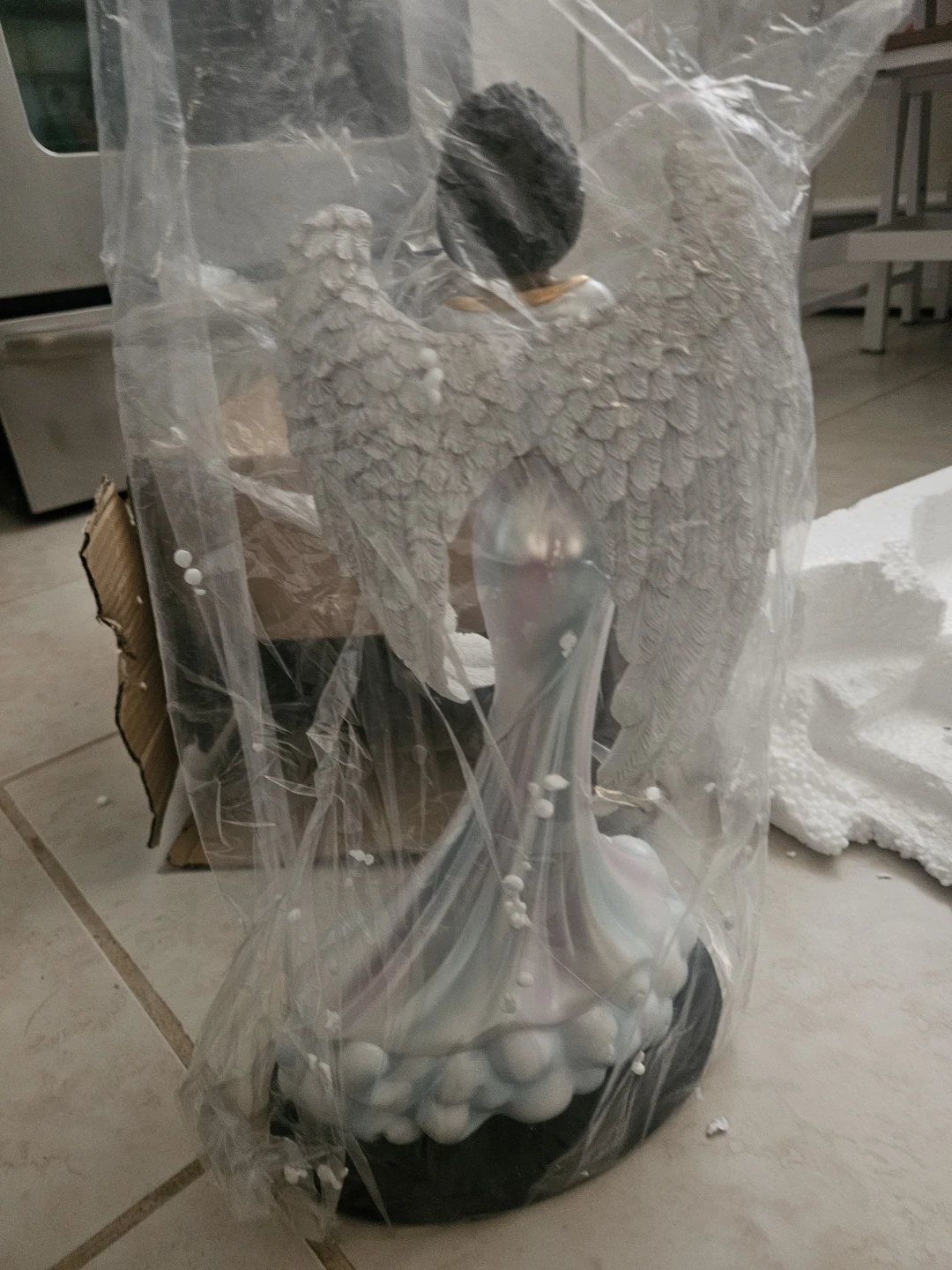 Heavenly Visions Heavenly Peace African American Angel Figurine - photo 5