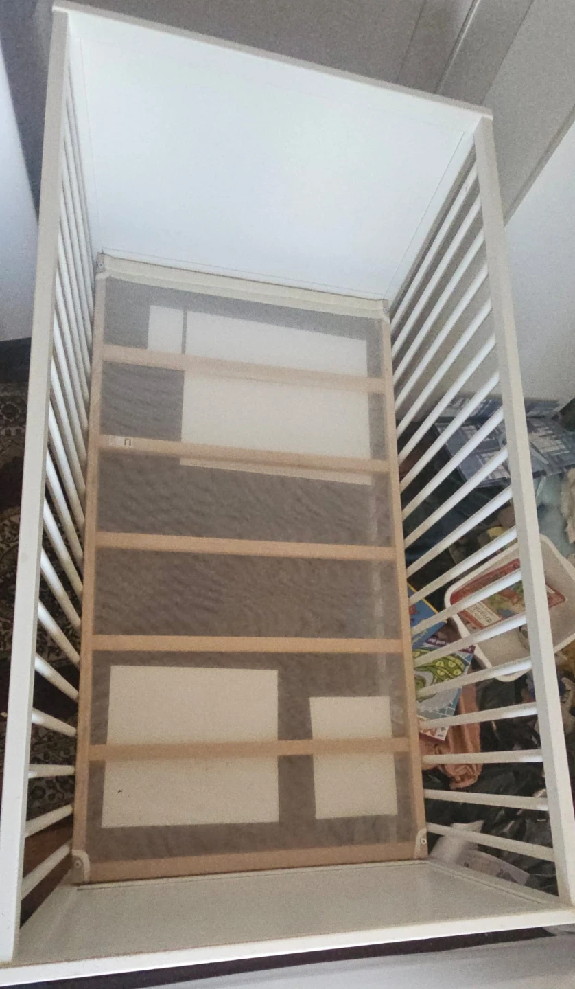 White Baby Crib