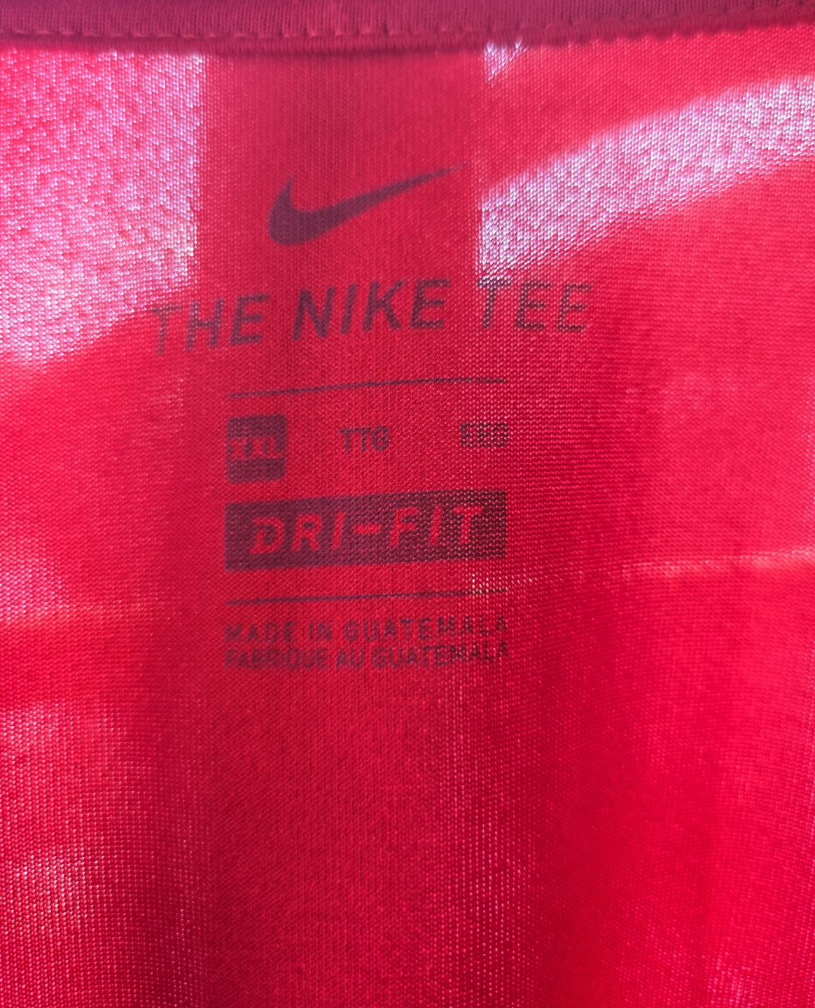 Boston Red Sox XXL, 2XL TEE. Nike Dri-Fit. Red. - photo 3