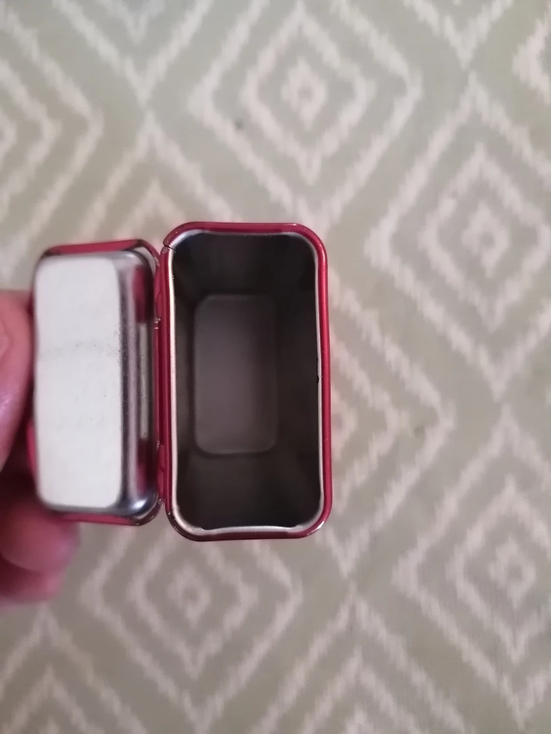 Empty Excel Mints Tin