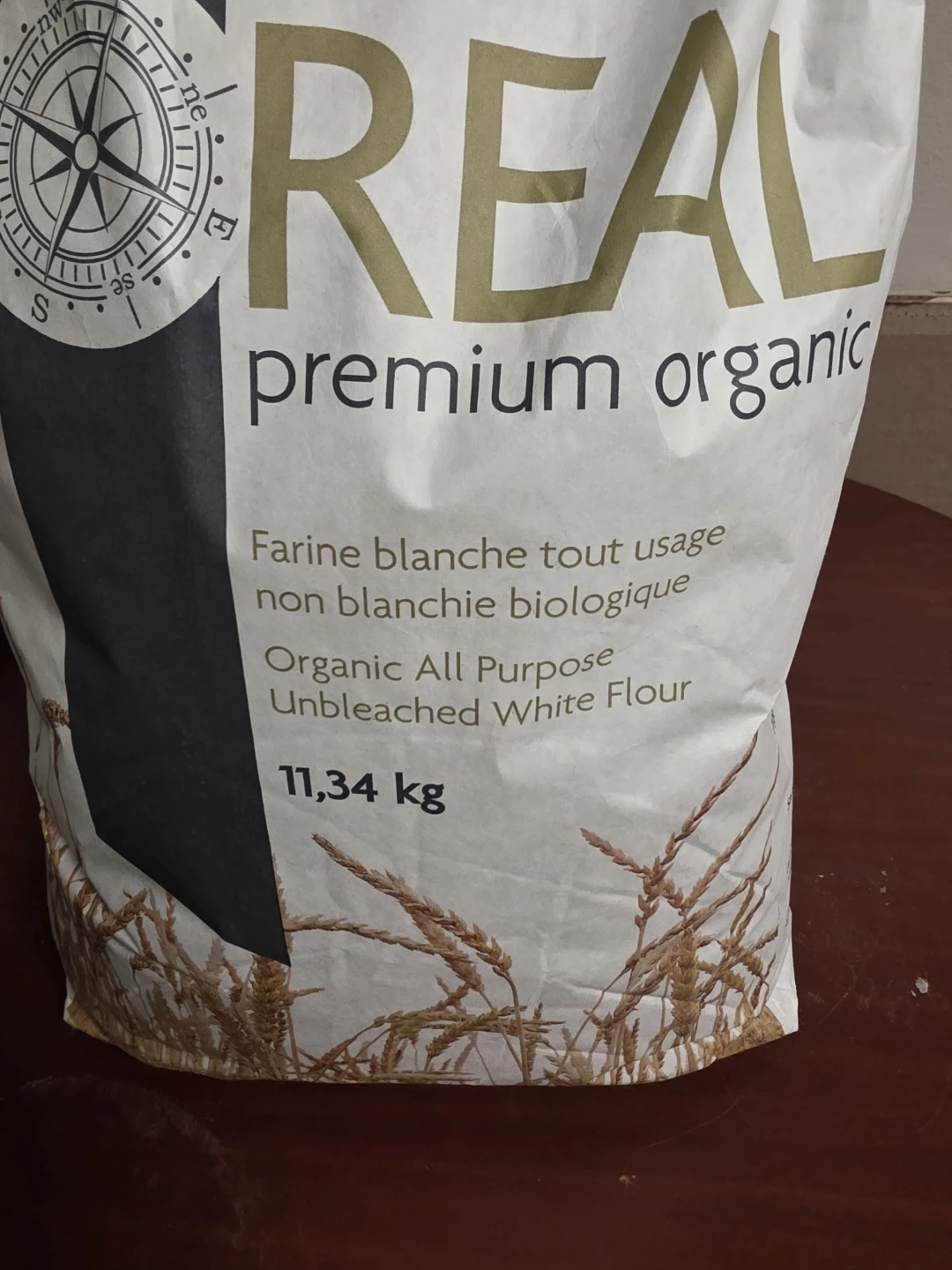Boreal Organic All Purpose Unbleached White Flour 11.34 kg