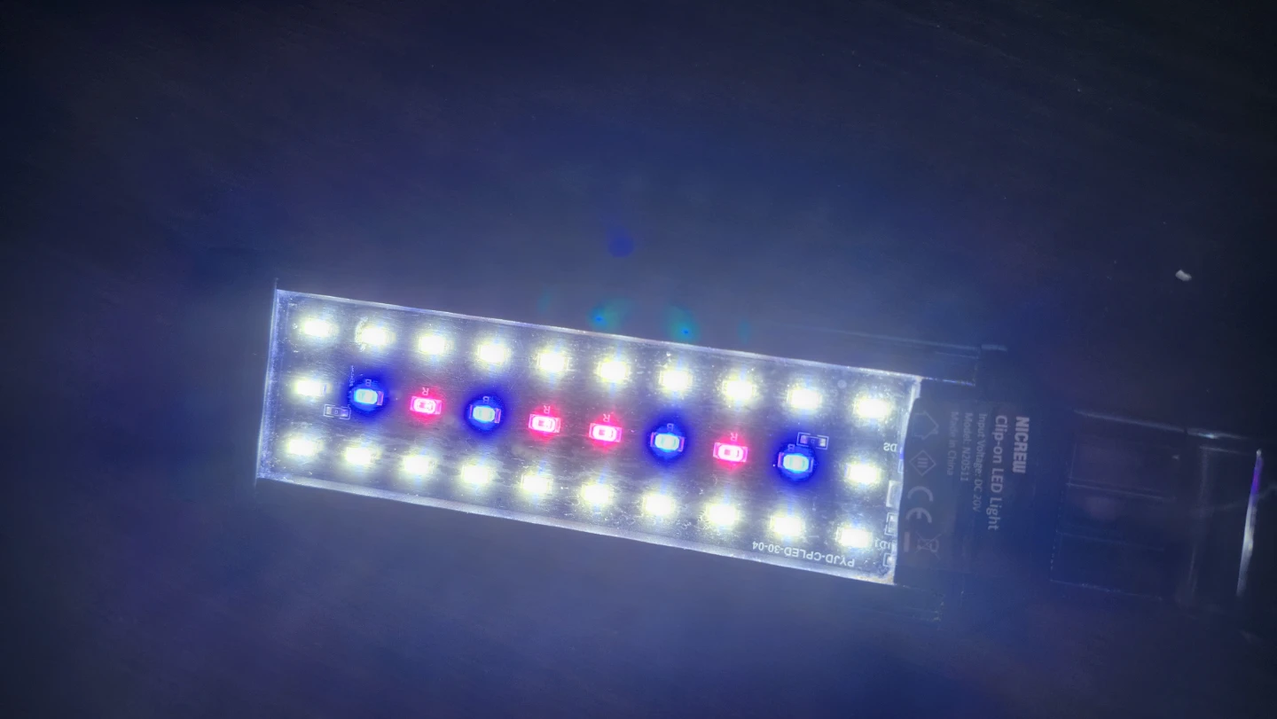 NICREW Clip-on LED Light for Aquariums
