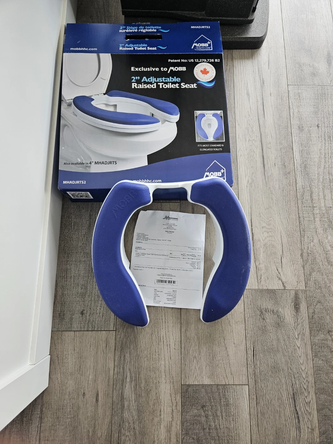 2 inches Adjustable Raised Toilet Seat $18