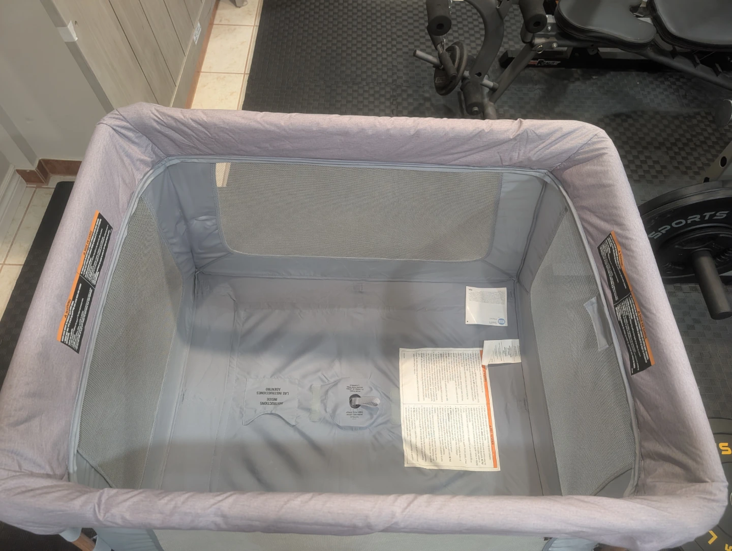Grey Playpen with Travel Bag - photo 2
