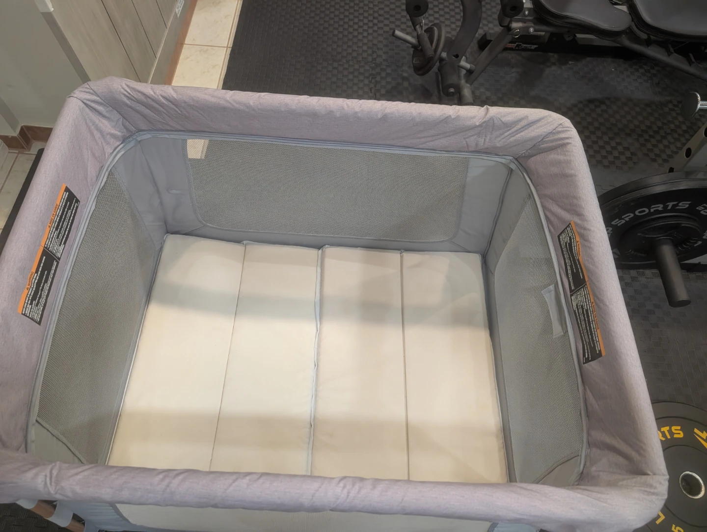Grey Playpen with Travel Bag - photo 3