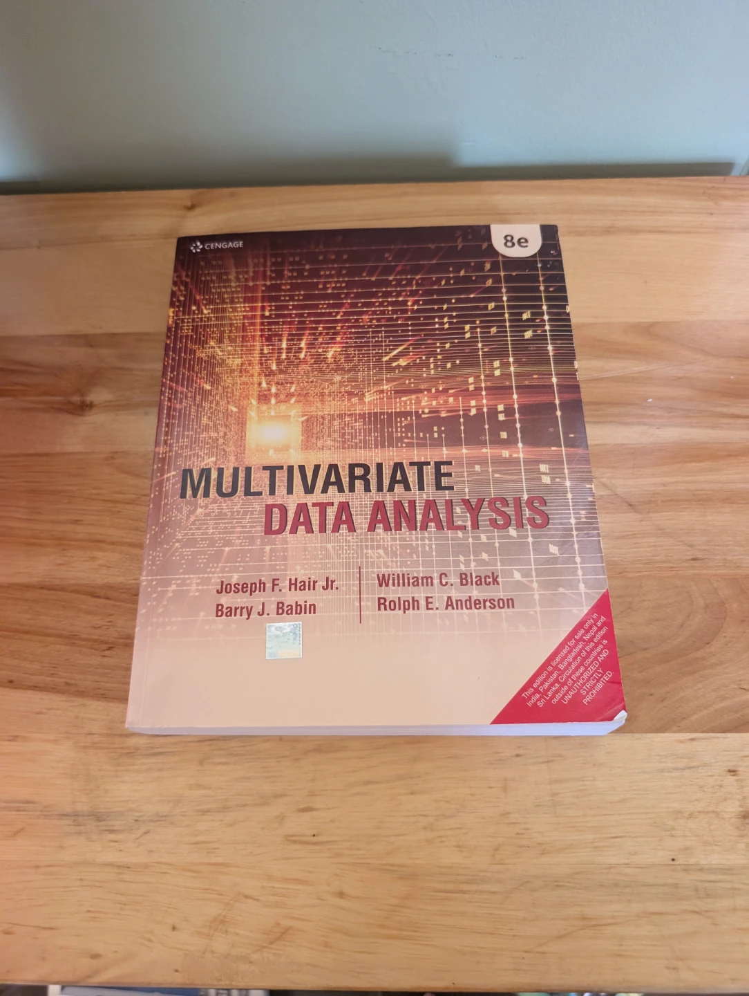 Multivariate Data Analysis Textbook