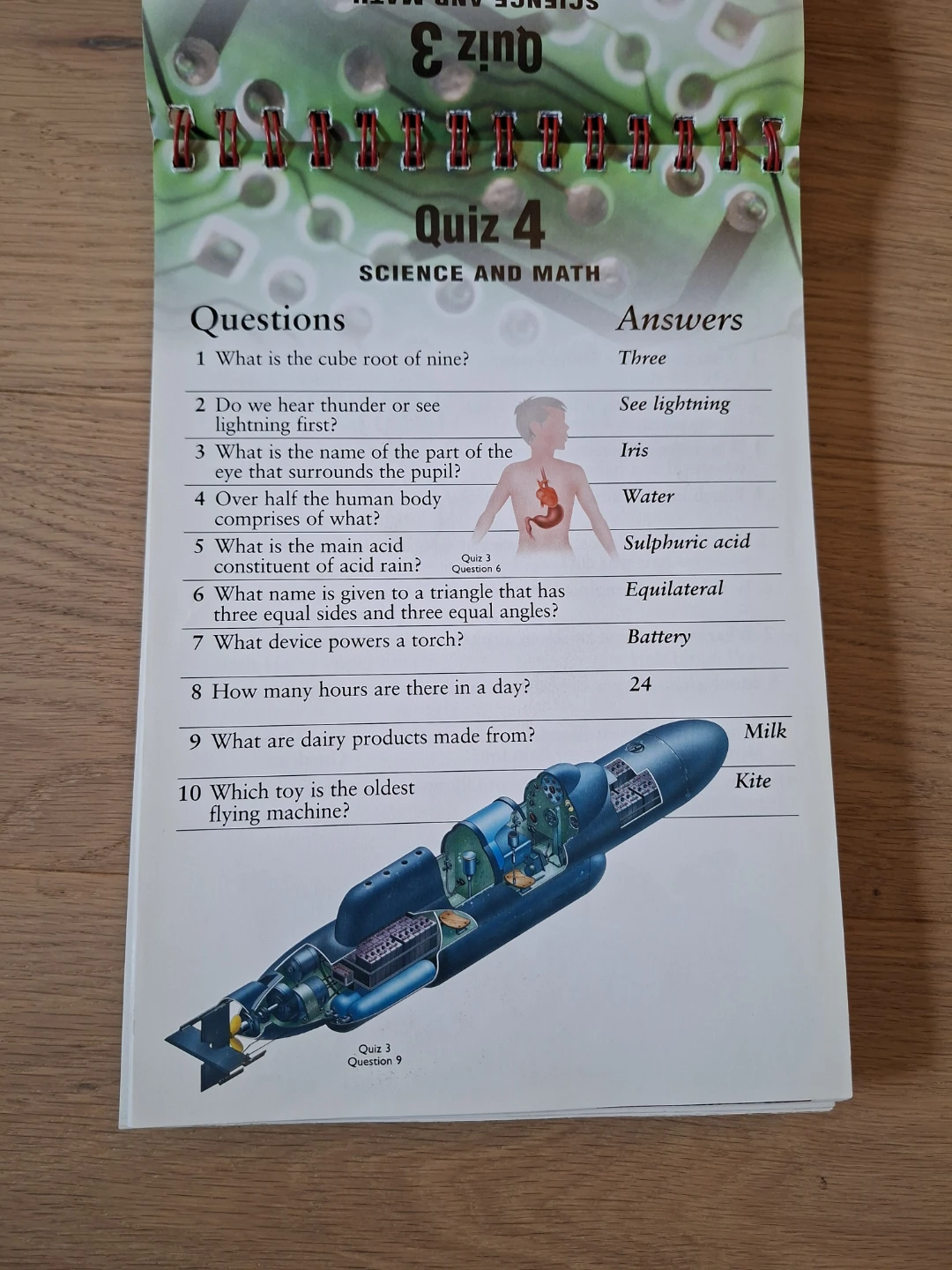 Family Flip Quiz General Knowledge Book - photo 2