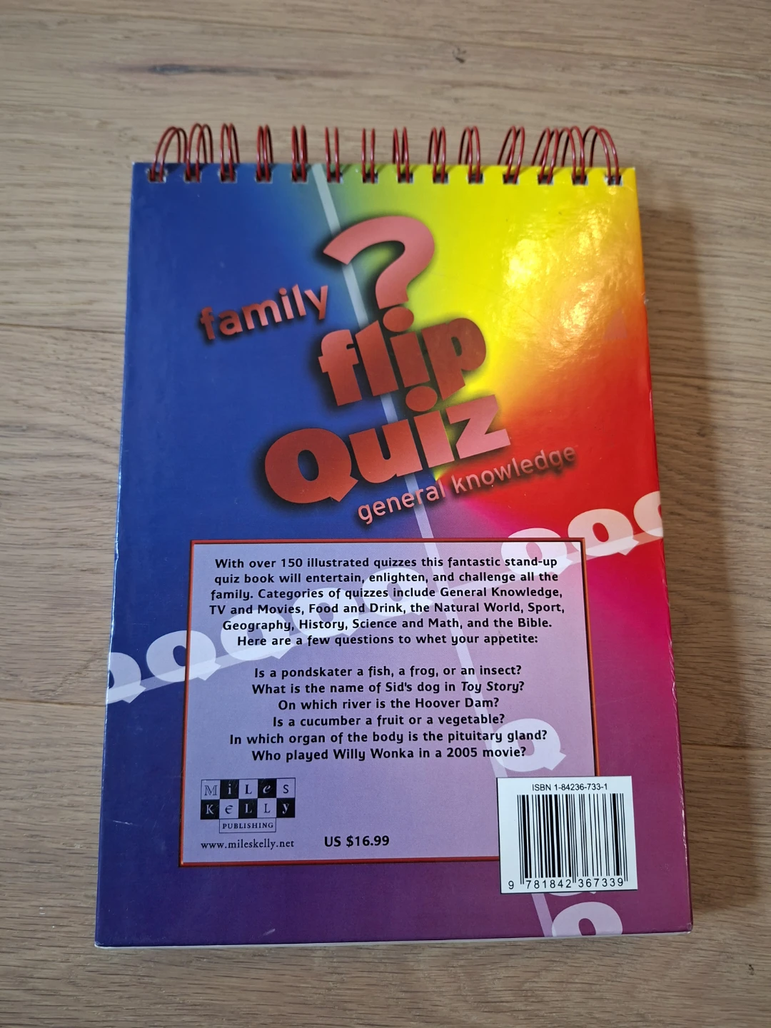 Family Flip Quiz General Knowledge Book - photo 4