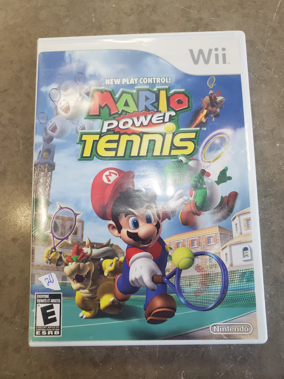 Nintendo Wii Mario Power Tennis Video Game