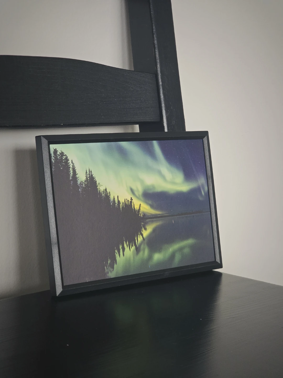 Northern Lights Landscape Art Print