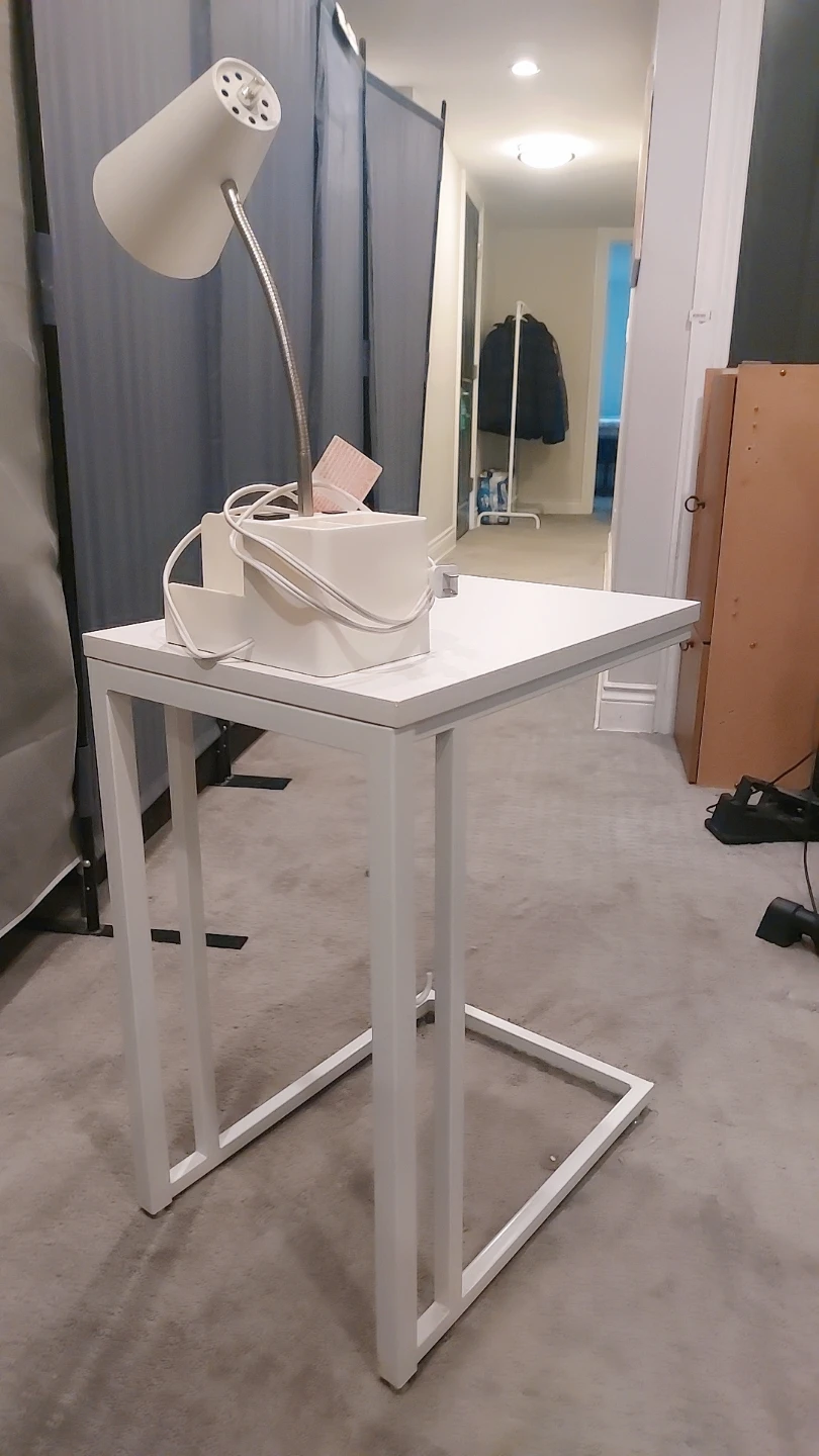 White C-Table Side Table - photo 5