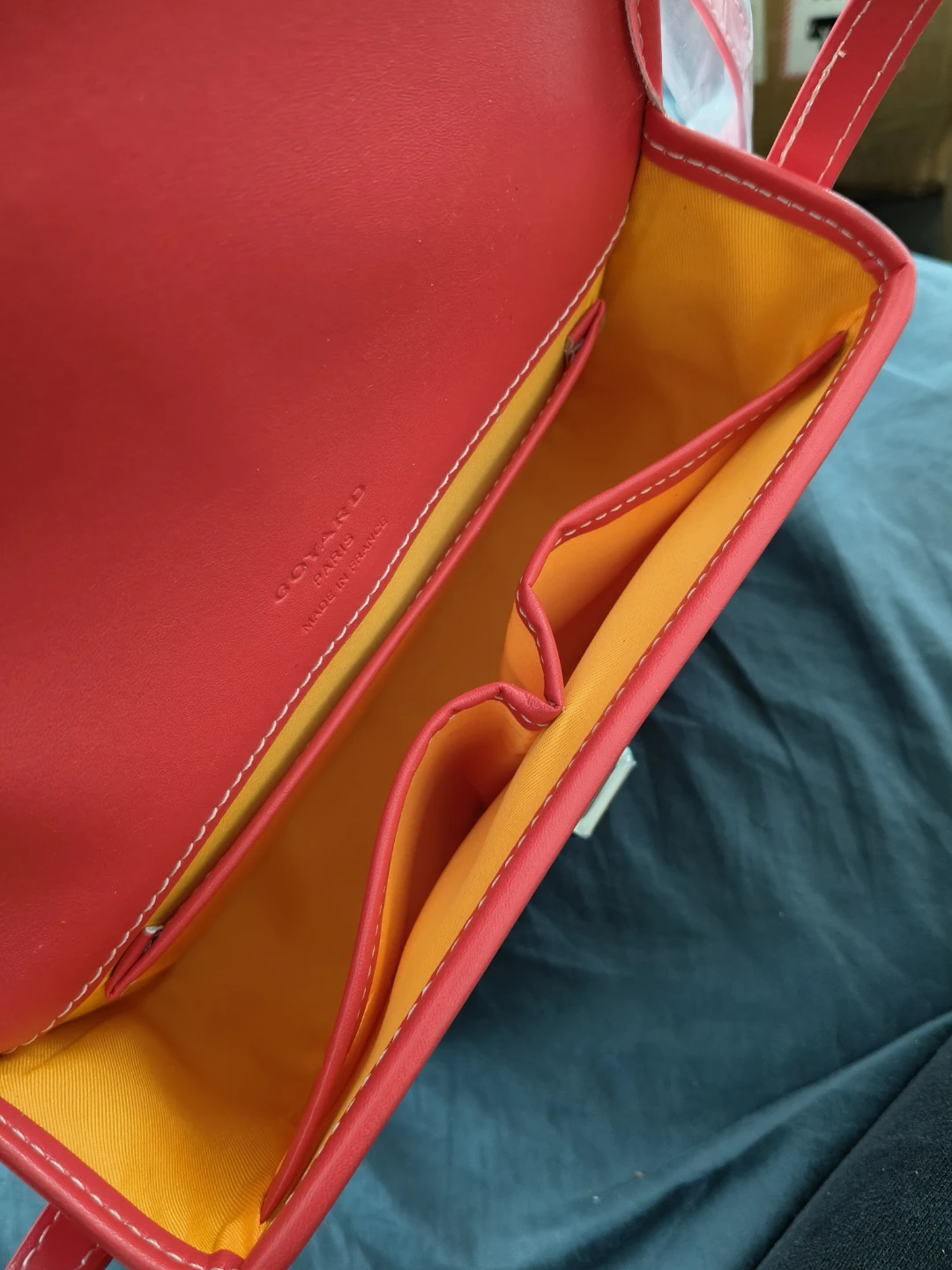 Goyard Red Clutch/Bag - photo 3