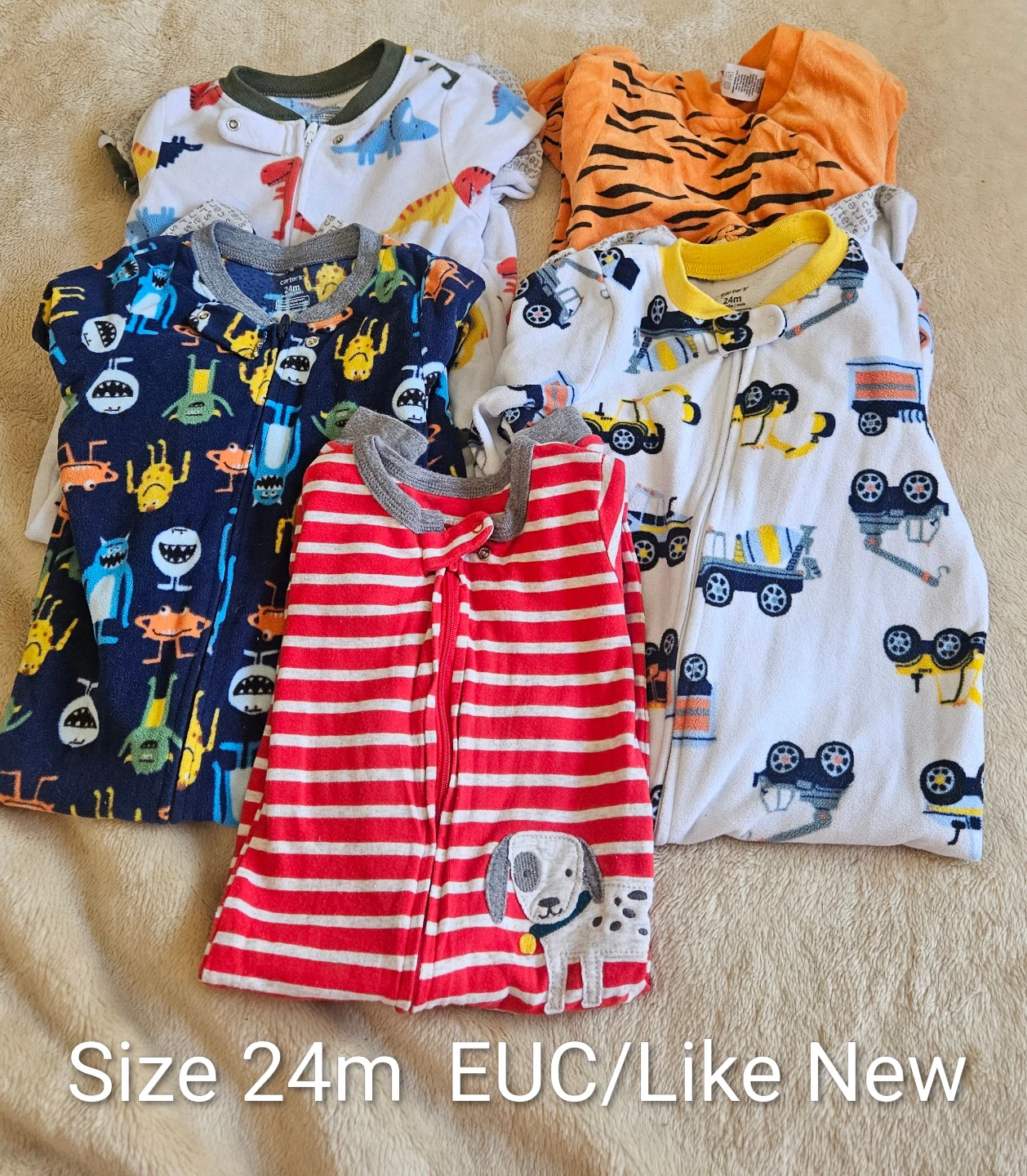 Boys Sleeper Lot Size 24m