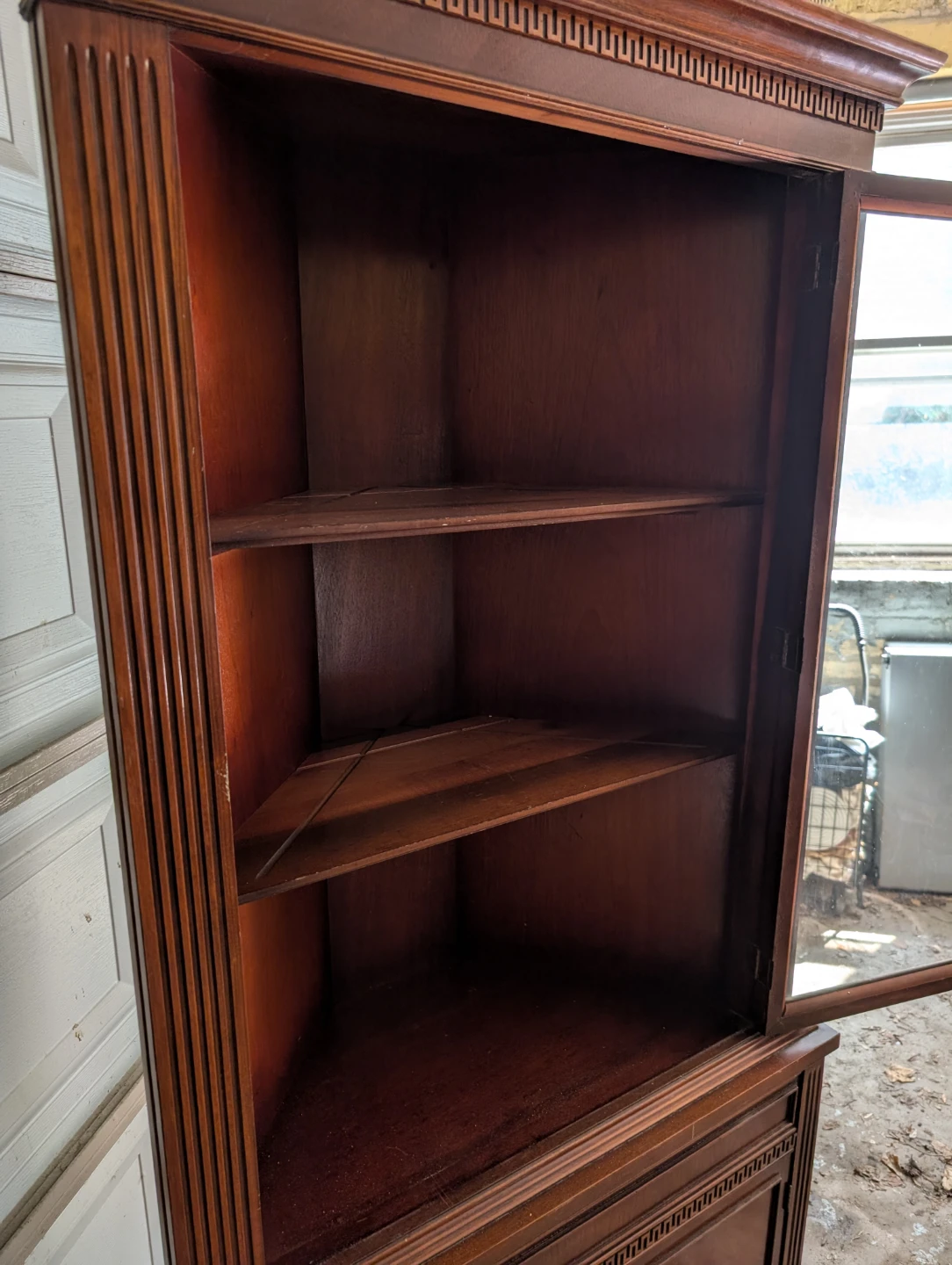 Vintage 70s Greek Oriental Display Cabinet - photo 2