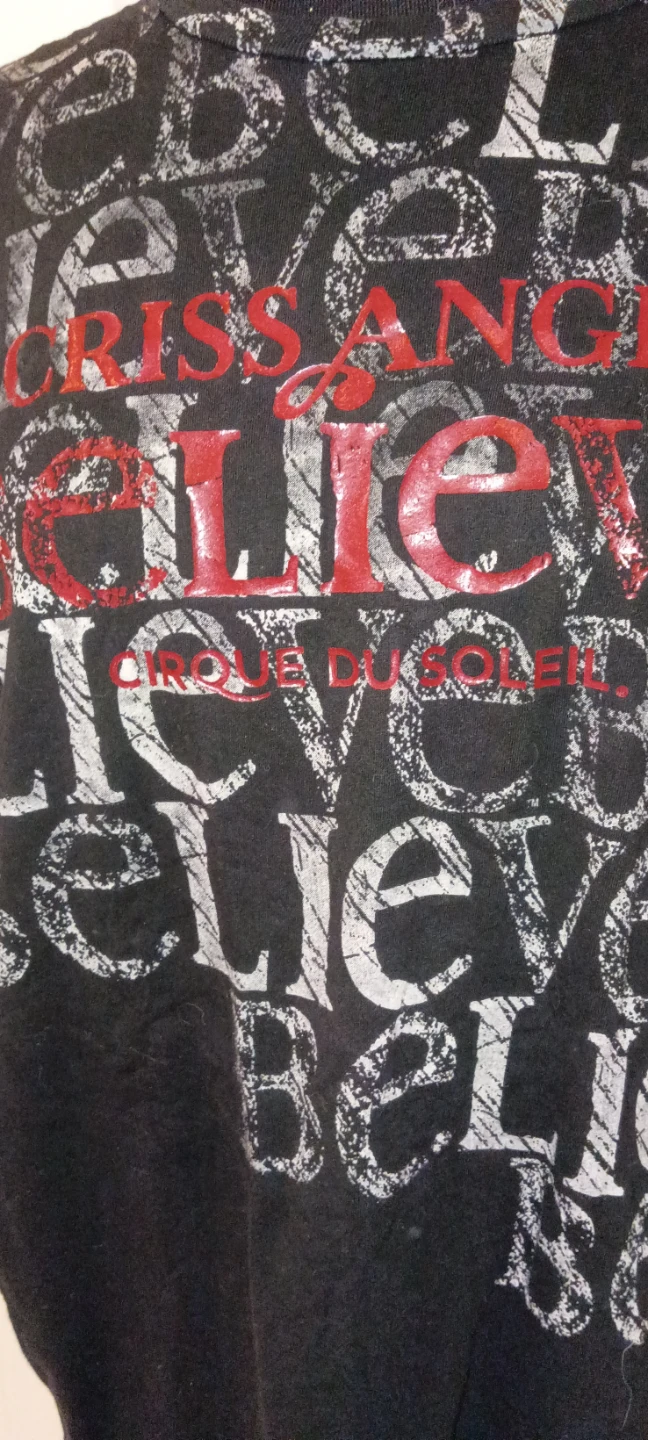 Criss Angel Believe Cirque du Soleil T-Shirt - photo 2
