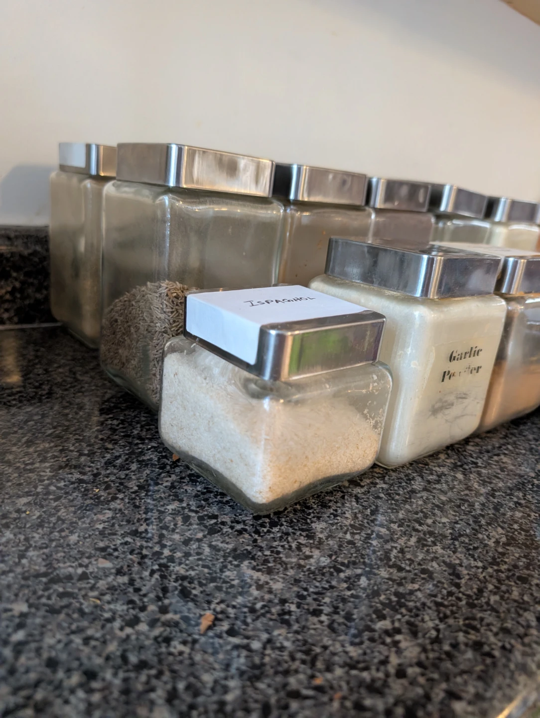 22 Spice Jars with Assorted Spices - photo 3