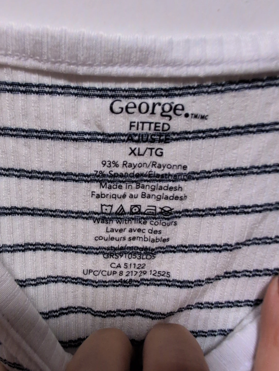 George Fitted Tank cropped  Top XL/TG - photo 4
