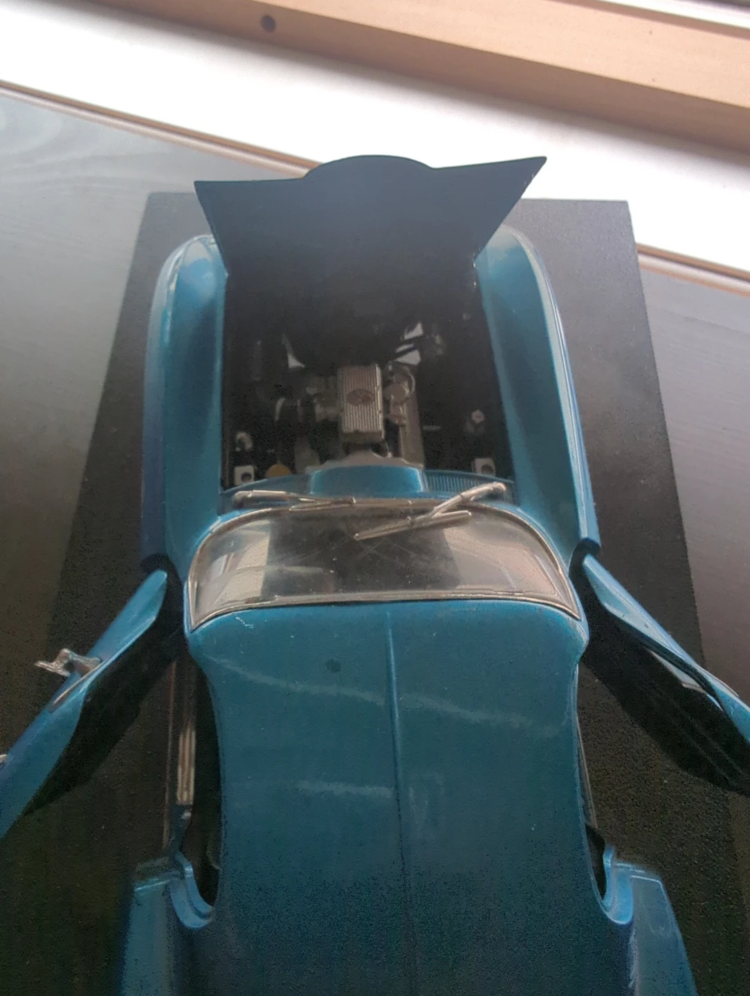 Blue Toy Corvette Model Car - photo 5
