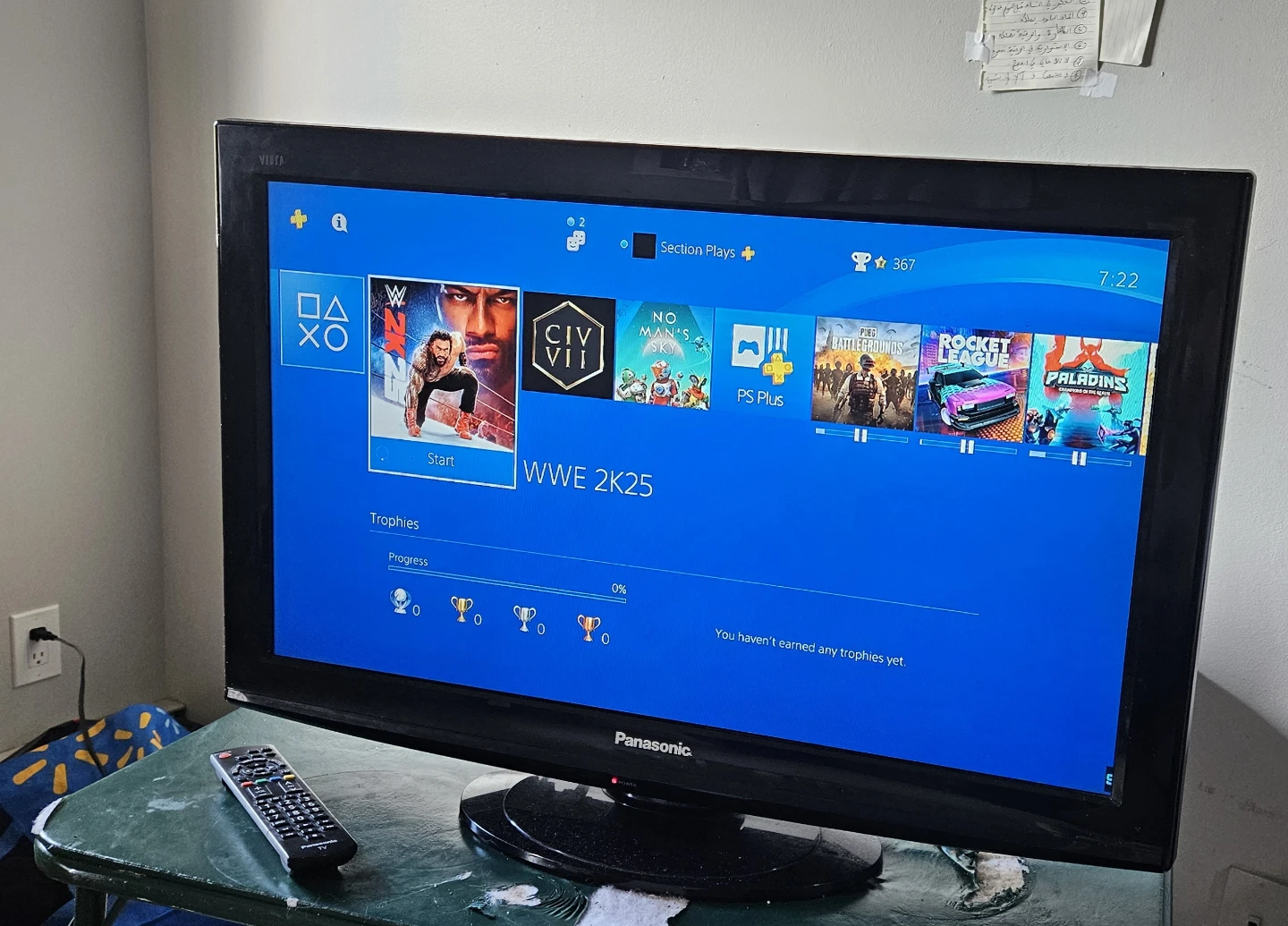 Panasonic TV with Remote -32 inches