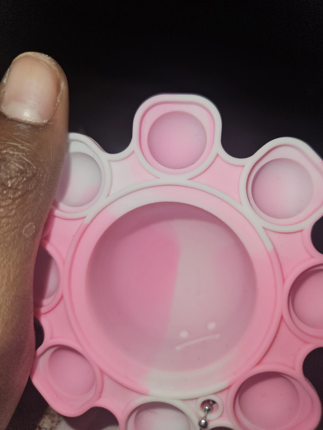 Pink and White Octopus Fidget Toy - photo 3