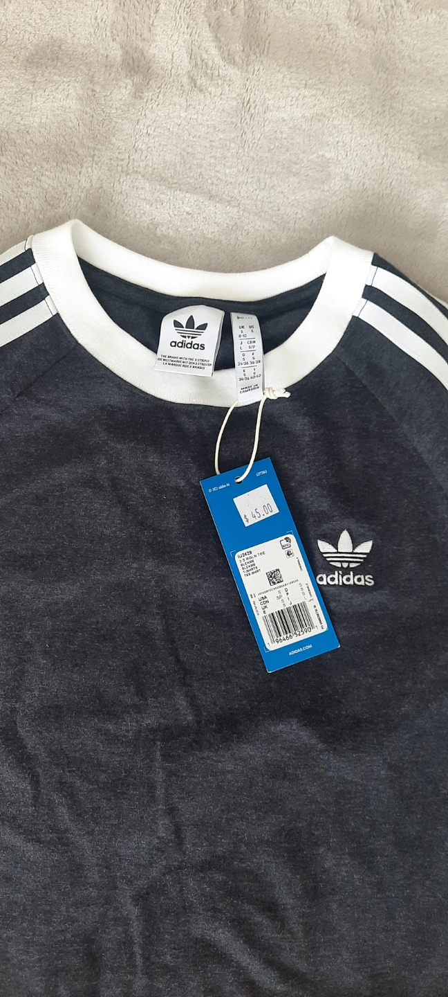 Adidas 3-Stripes T-Shirt - Size s - photo 2