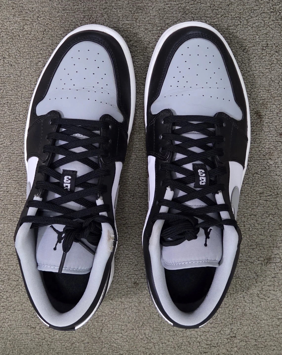 Air Jordan 1 Low "Cool Grey" Sneakers - photo 4