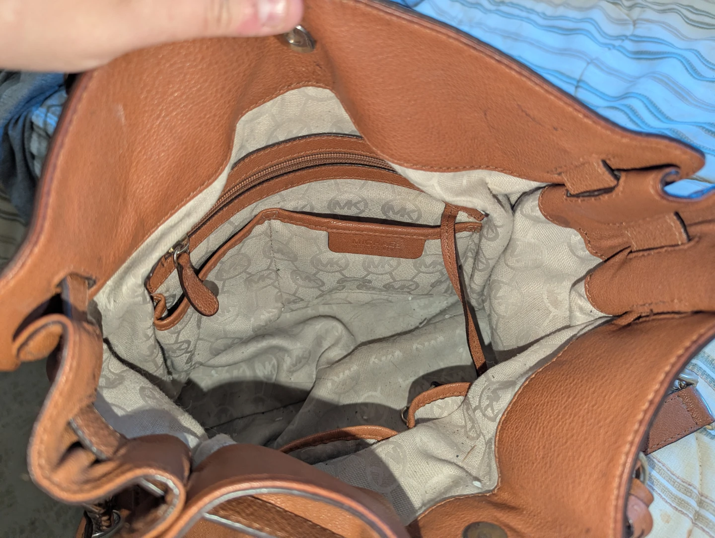 Michael Kors Brown Leather Satchel Handbag - photo 5