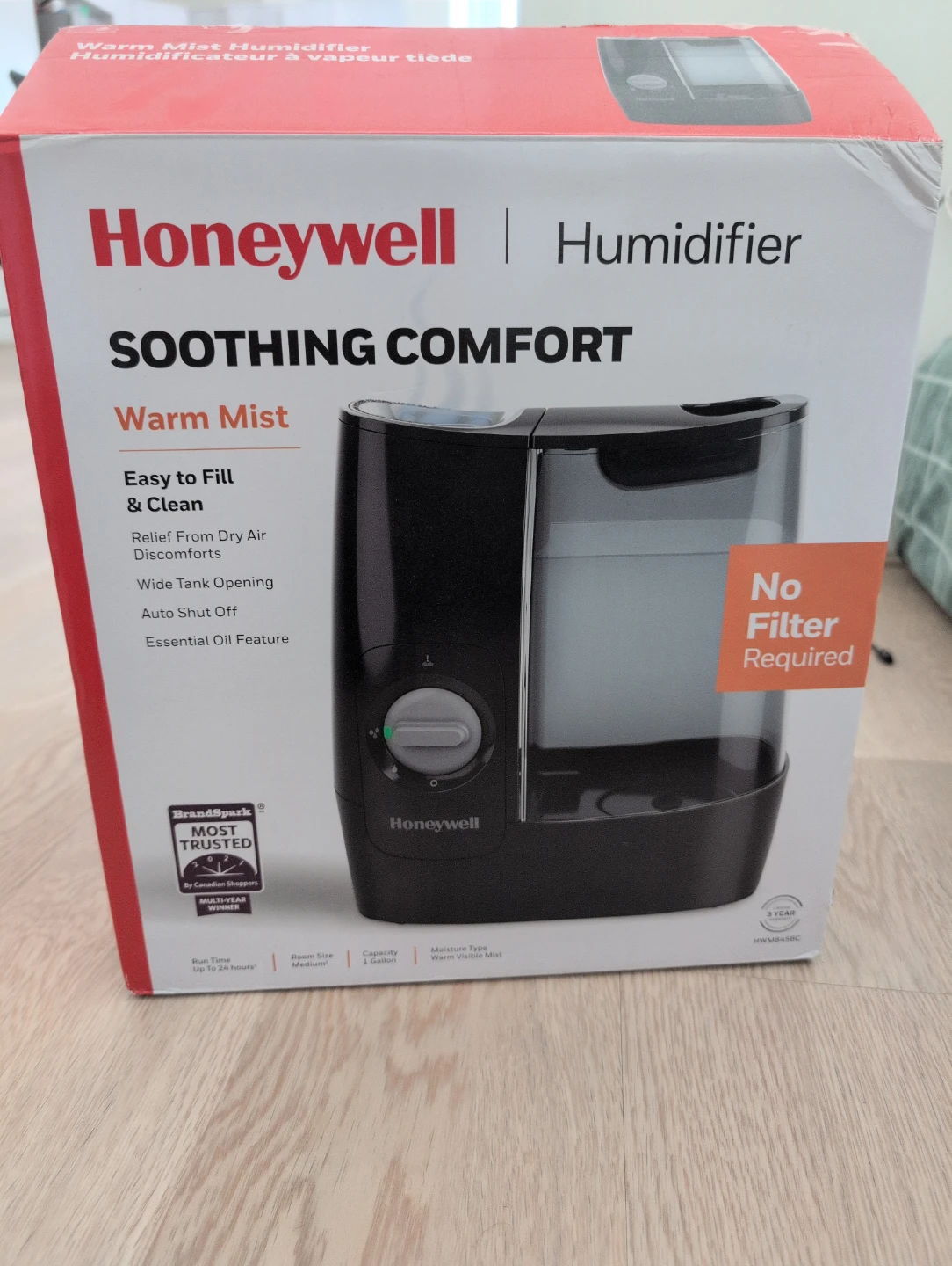 Honeywell Warm Mist Humidifier