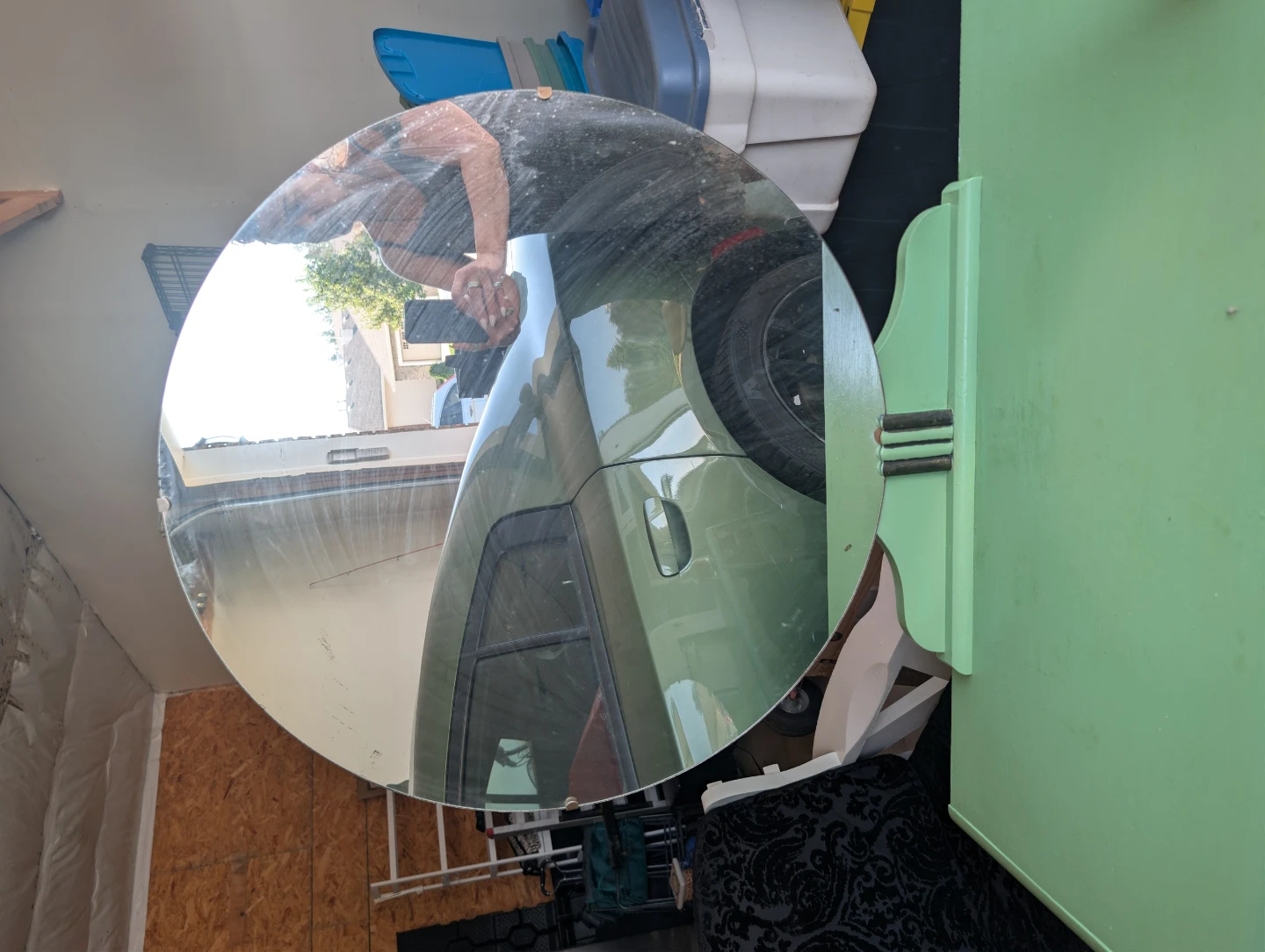 Vintage Vanity Table with Mirror - photo 2
