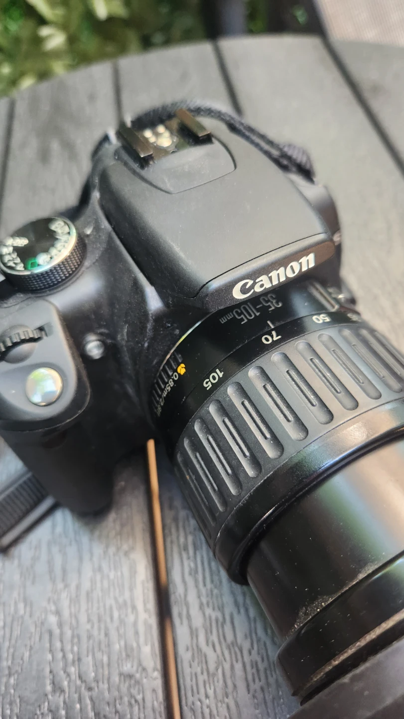 Canon EOS Rebel XTi DSLR Camera with 35-105mm Lens
