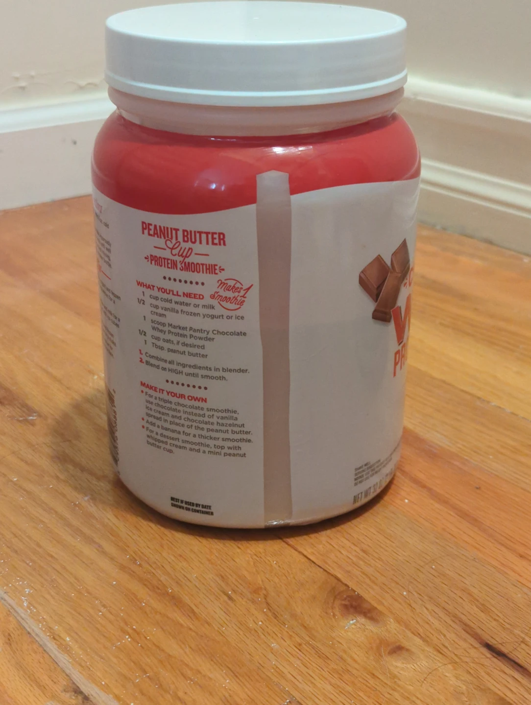 Market Pantry Chocolate Whey Protein Powder - photo 2