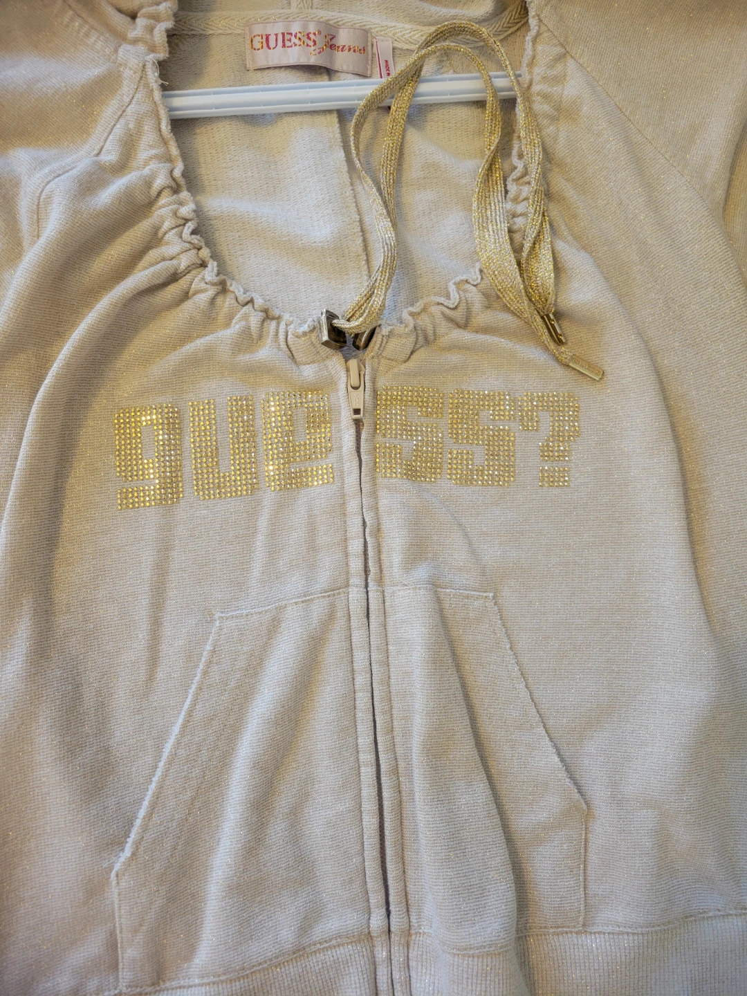 GUESS Jeans Short Sleeve Zip-Up Hoodie - photo 4