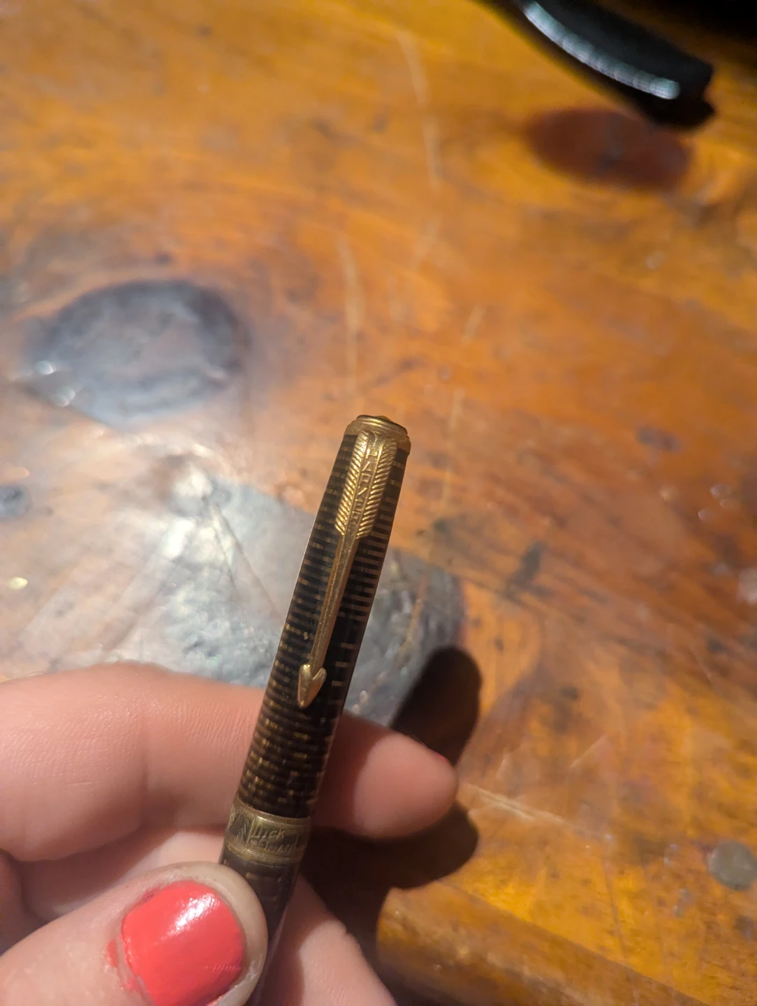Parker Pen - Black and Gold Pattern - photo 2