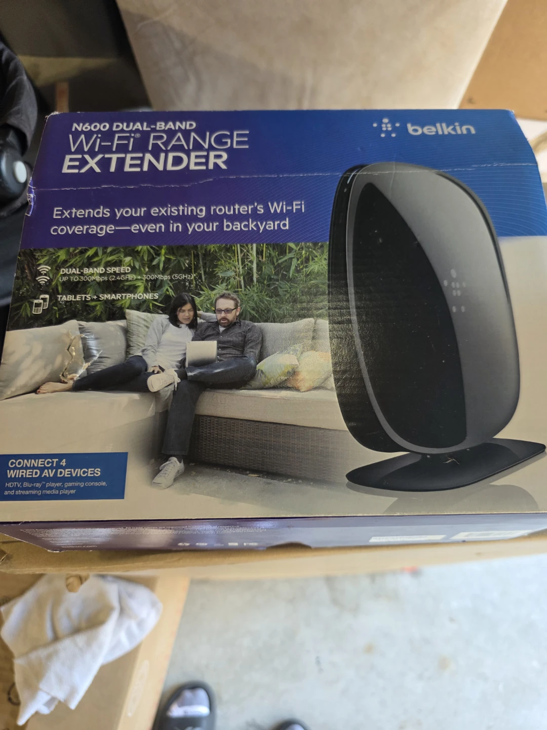Belkin N600 Dual-Band Wi-Fi Range Extender