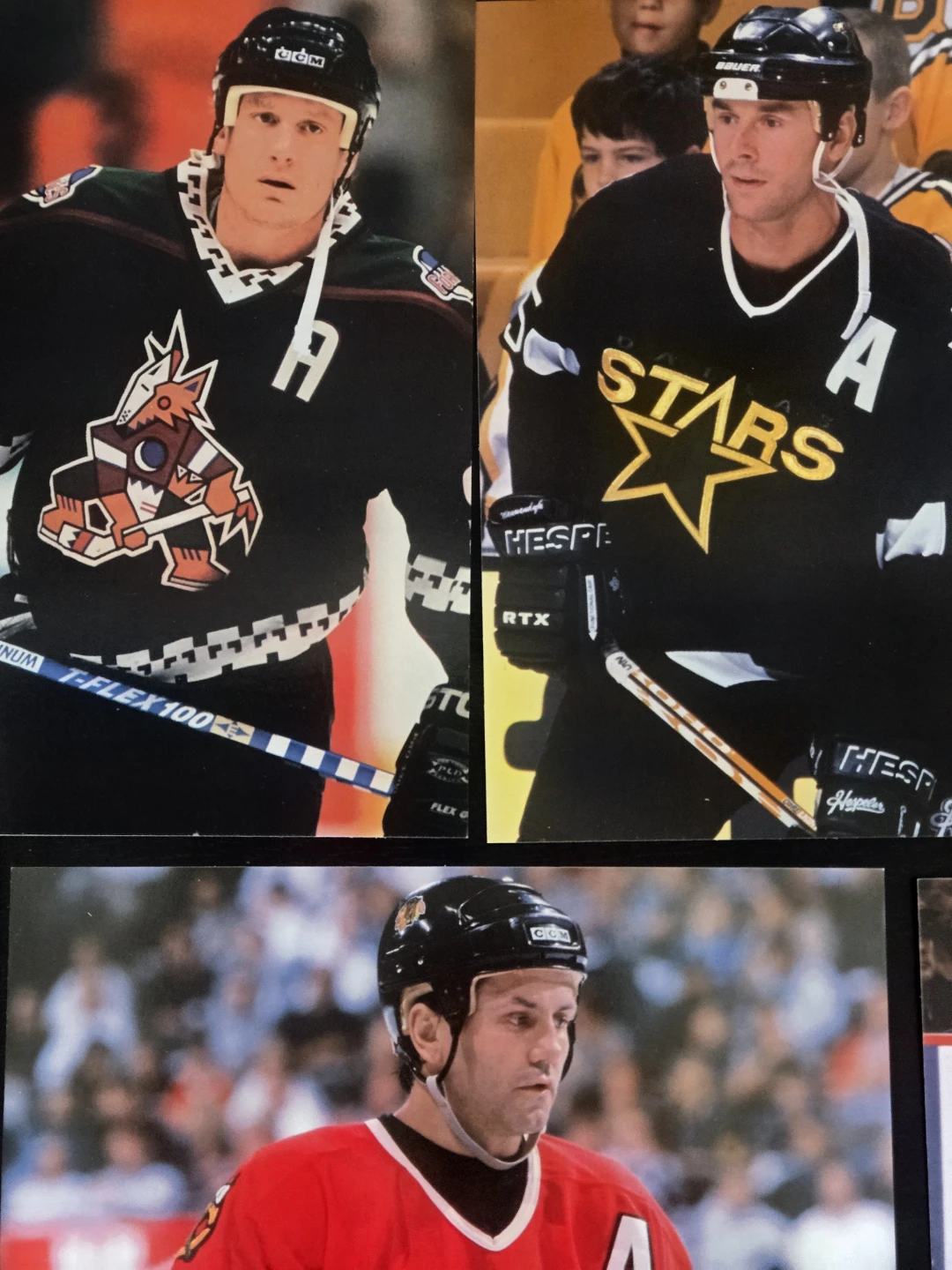 30 Vintage Panini NHL Hockey Photo Cards 4x6 Mint - photo 3