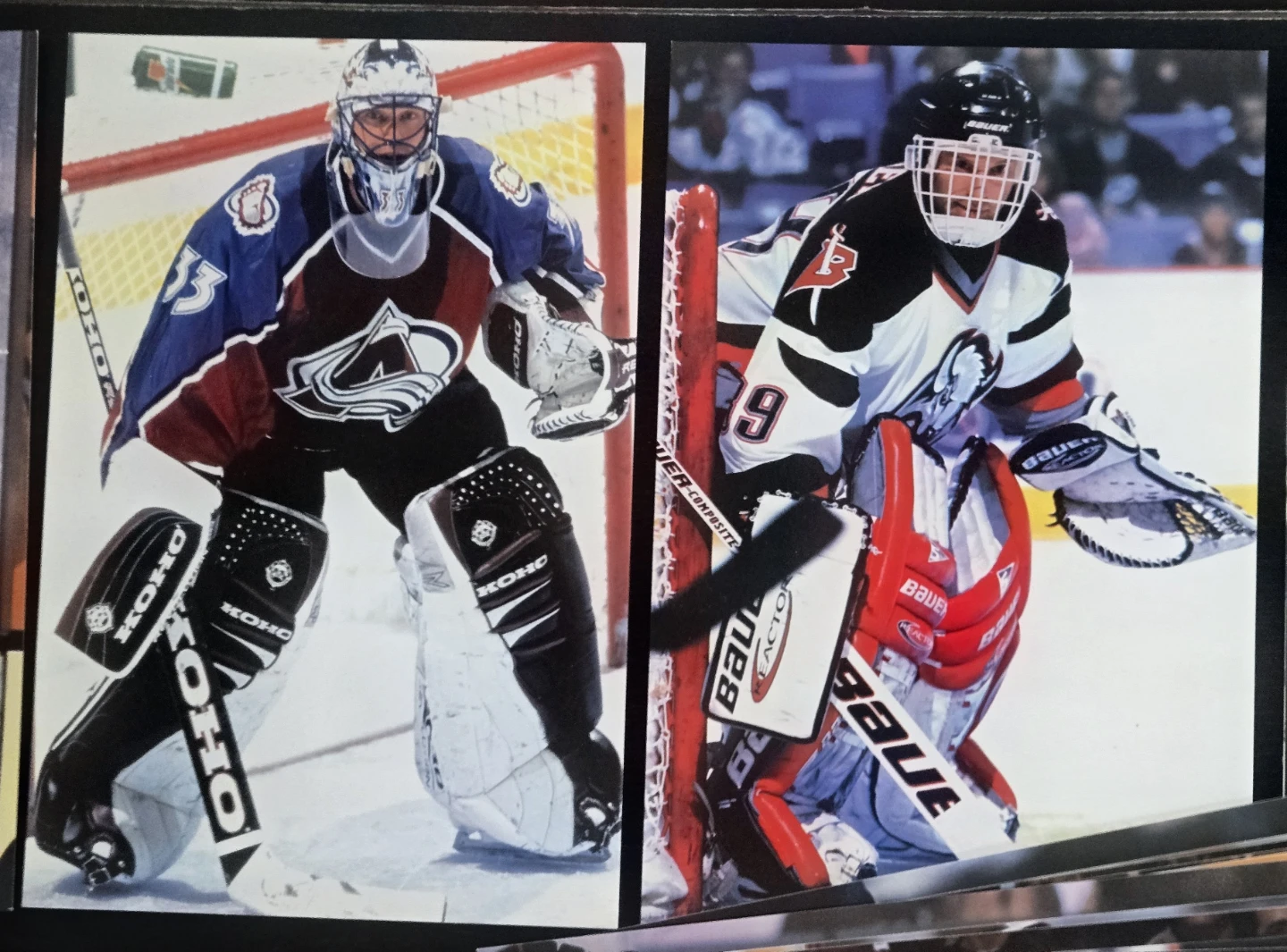 30 Vintage Panini NHL Hockey Photo Cards 4x6 Mint - photo 5
