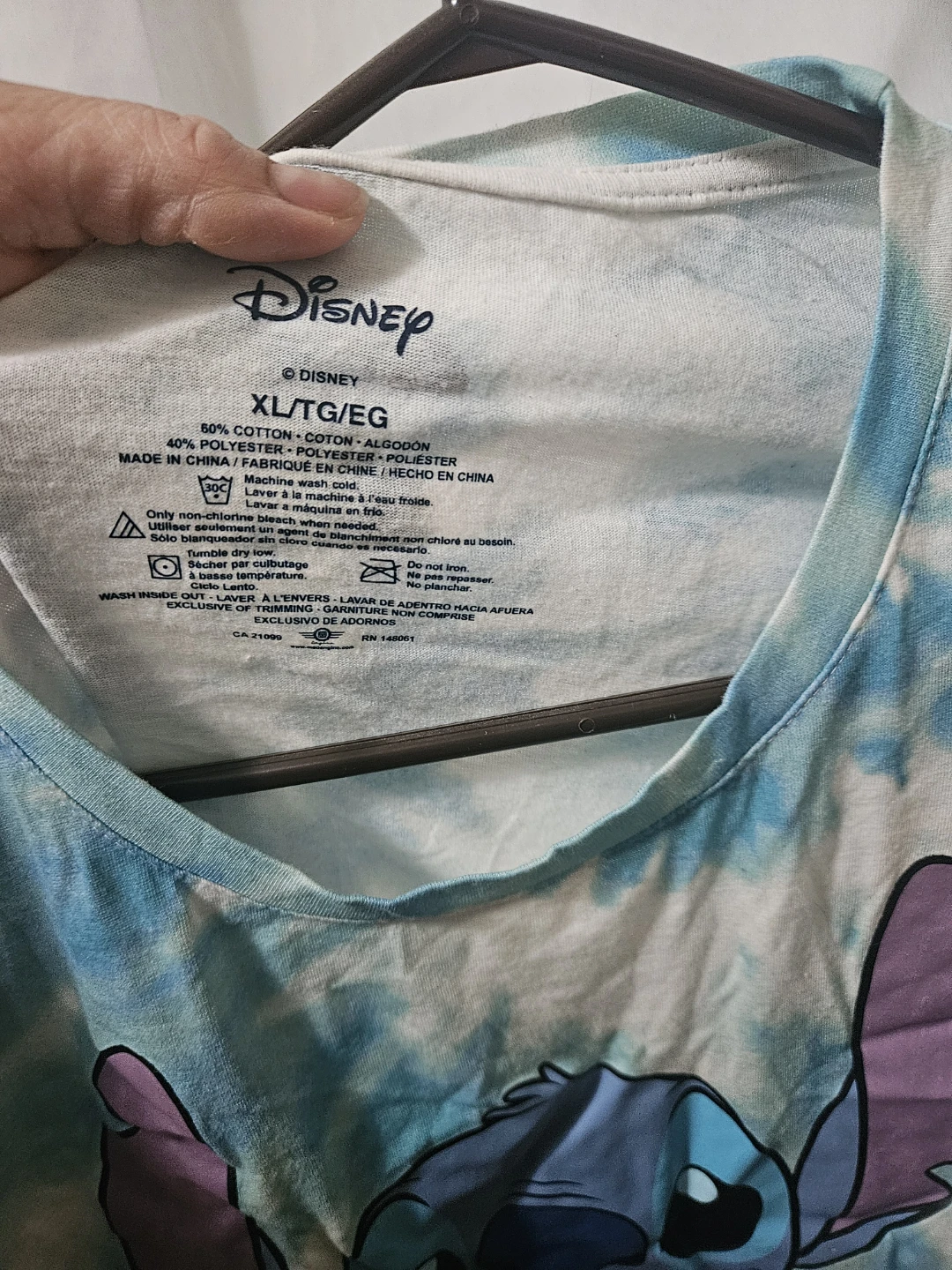 Disney Stitch T-Shirt XL/TG/EG - photo 3