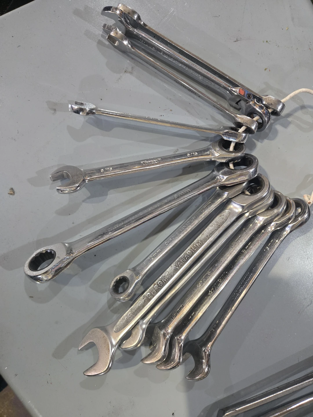 Assorted Combination Wrenches