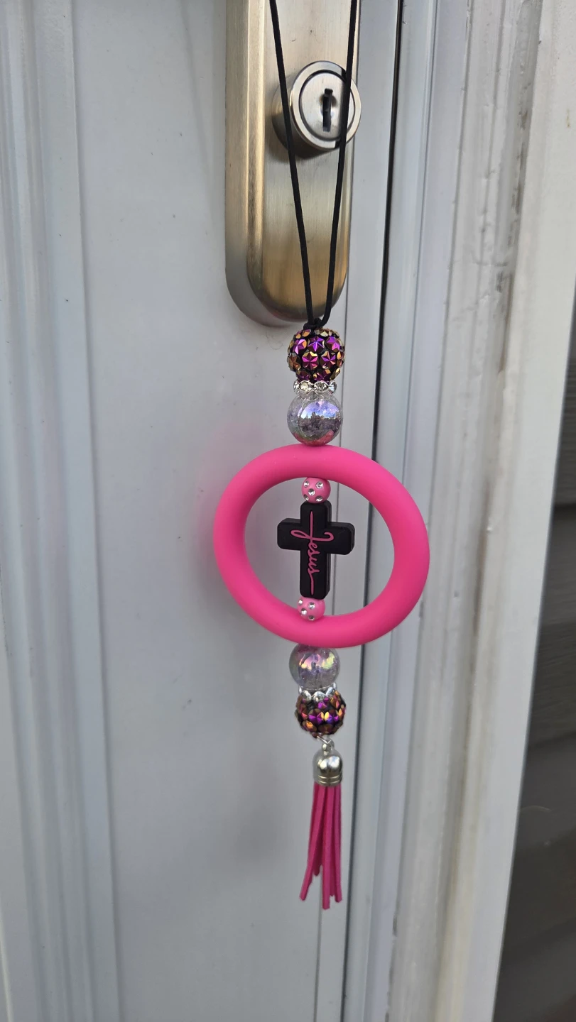 Car Charm Beaded Ornament with Tassel - photo 3