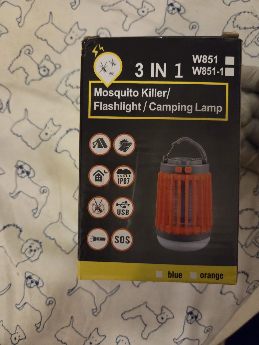 3-in-1 Mosquito Killer, Flashlight, Camping Lamp - photo 2