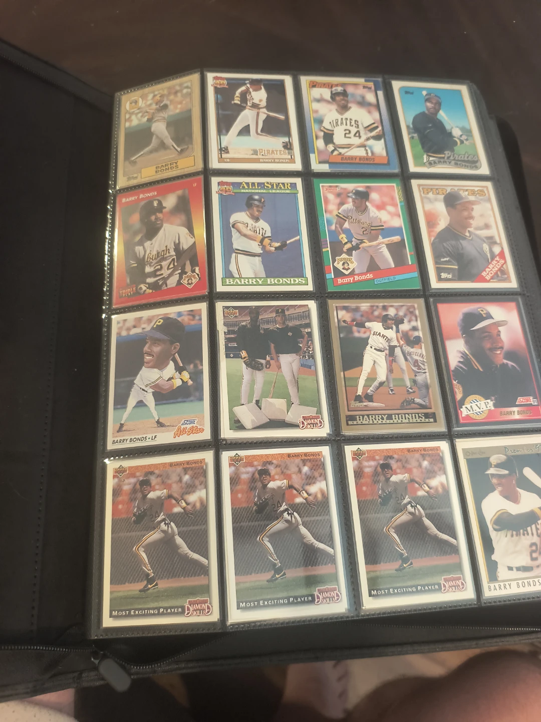 Barry Bonds & Roger Clemens Baseball Card Collection