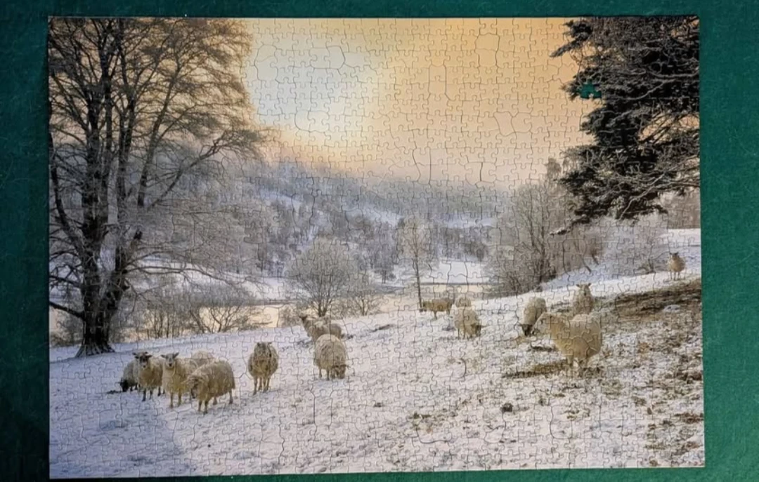 The Moray Collection Frosty Morn Jigsaw Puzzle (1000 Pieces) - photo 2