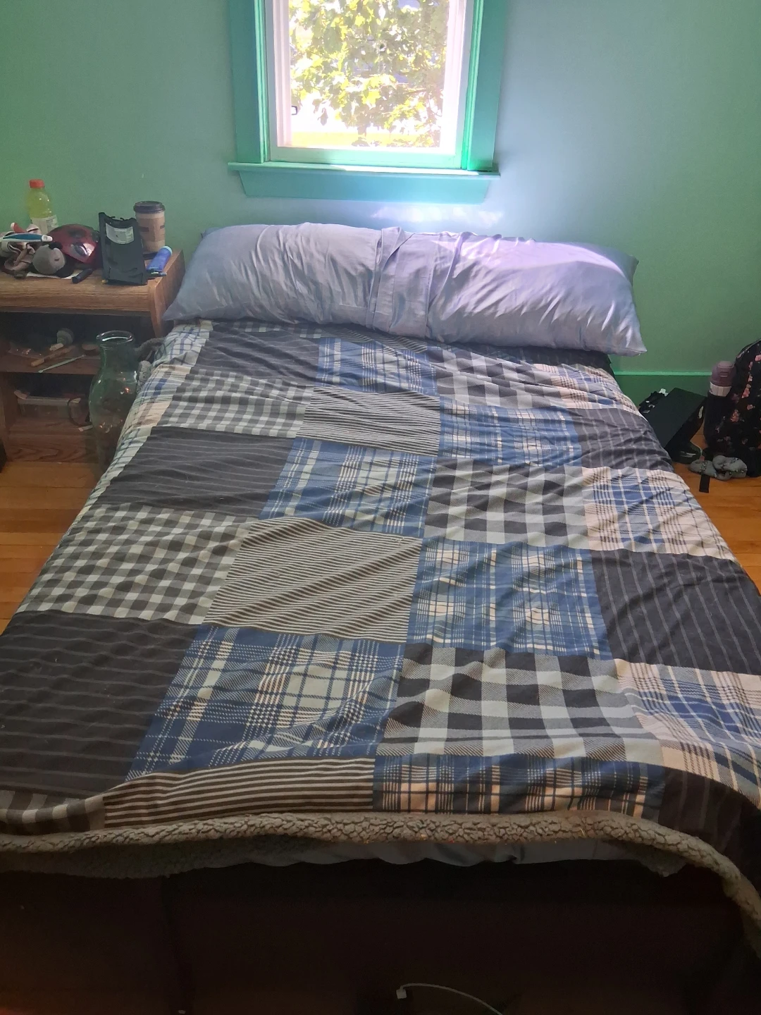 Futon Frame With double Mattress - photo 2