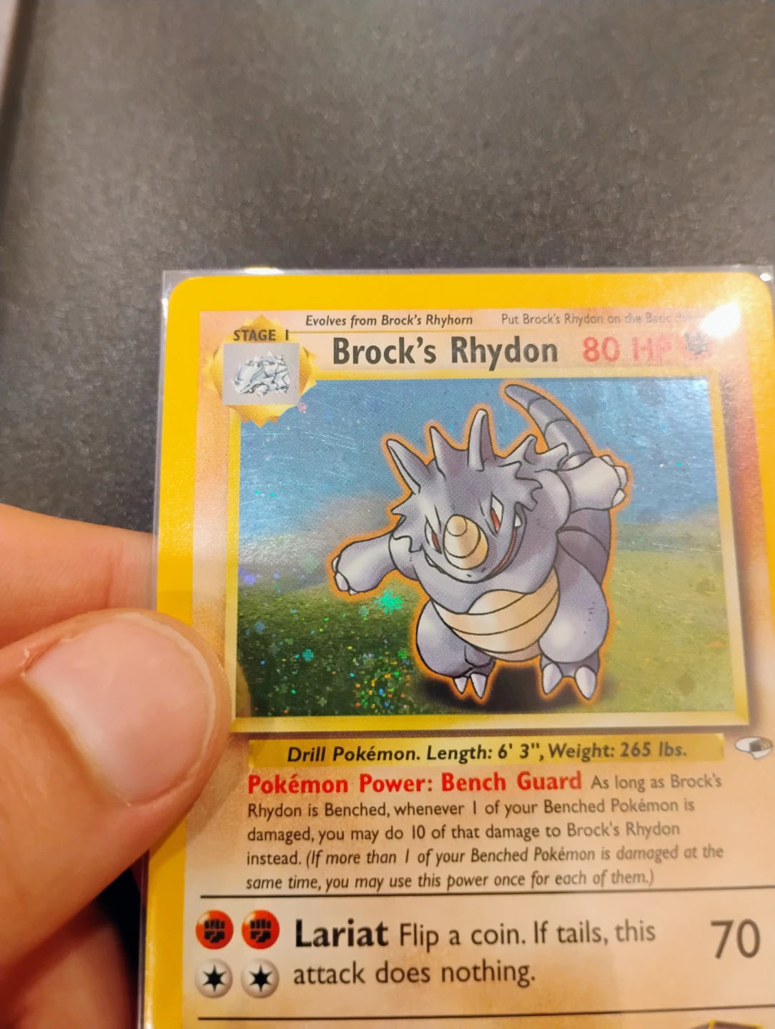 Brock's Rhydon 2/132 - Pokemon Cards - photo 3